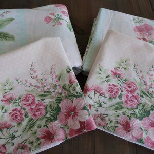Cannon Percale Flat Sheets & Pillowcases Set